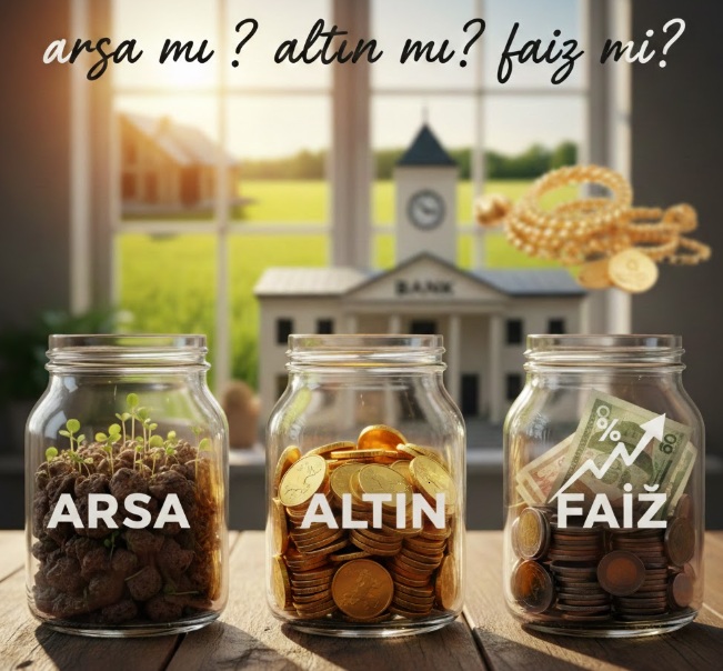 Arsa, Faiz, Altın ve Hisse Senedi ? Nereye yatırmalı bu parayı?