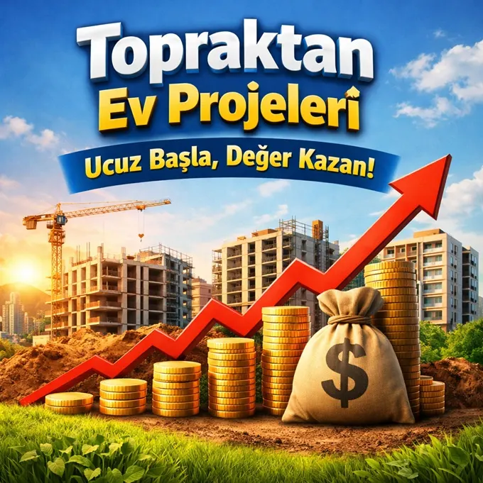 Topraktan Ev Projeleri: Ucuz Başlayıp Değer Katlayan Yatırımın Şifreleri